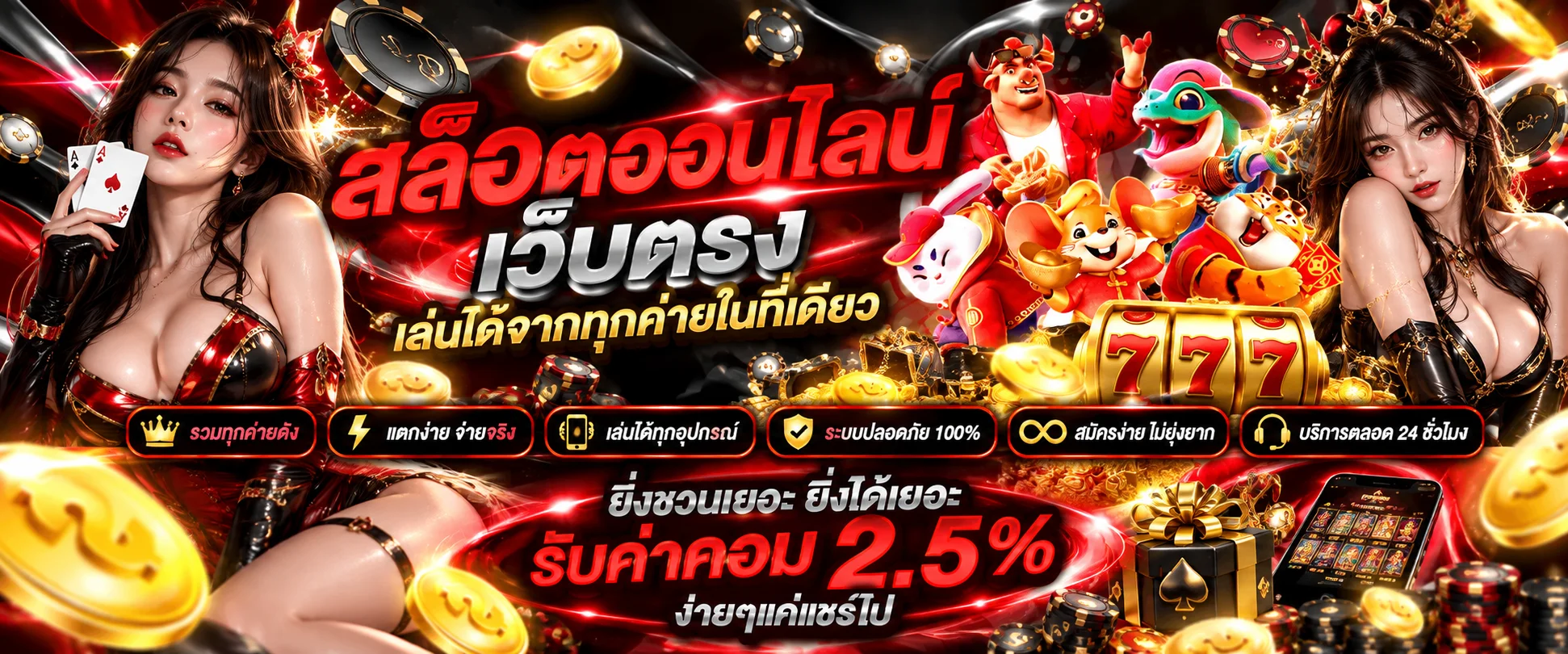 รวมสล็อตออนไลน์ทุกค่ายบน PLAYGAME888 พร้อมค่า RTP สูงและโบนัสฟรีสปิน